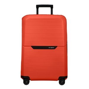 Samsonite Magnum Eco Spinner 81 bright orange Harde Koffer