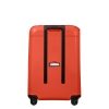 Samsonite Magnum Eco Spinner 81 bright orange Harde Koffer van Polypropyleen