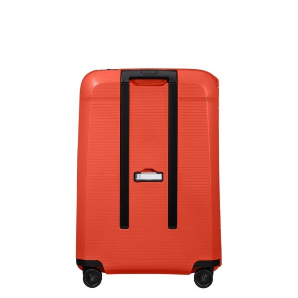 Samsonite Magnum Eco Spinner 81 bright orange Harde Koffer van Polypropyleen