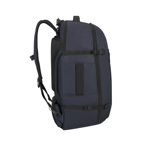 Samsonite Roader Travel Backpack M 55L dark blue backpack van rPet