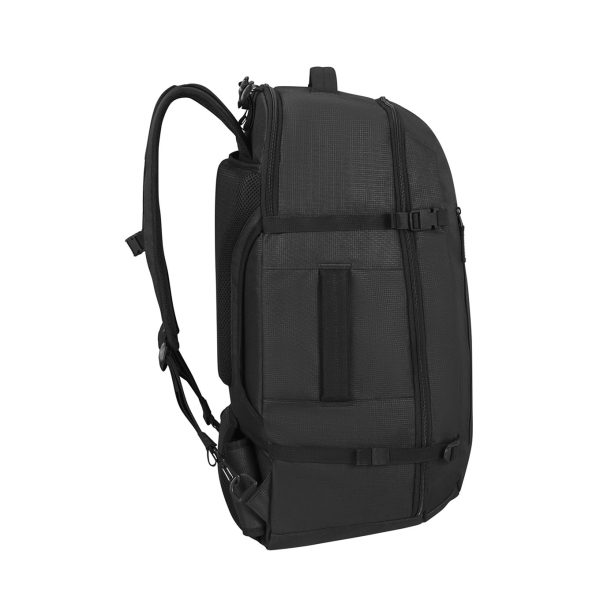 Samsonite Roader Travel Backpack M 55L deep black backpack van rPet