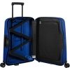 Samsonite S'Cure Spinner 55 cool blue/black Harde Koffer van Polypropyleen