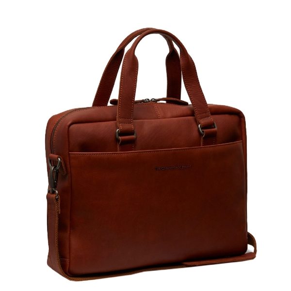 The Chesterfield Brand Colorado Laptoptas cognac