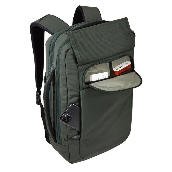 Thule Paramount Convertible Backpack 16L racing green backpack van Nylon