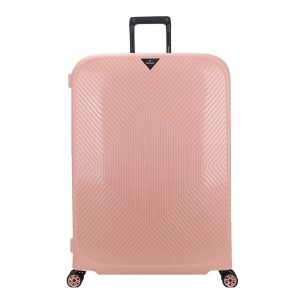 Decent Axiss-Fix 4 Wiel Trolley 78 licht roze Harde Koffer