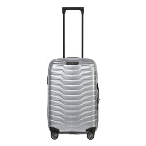 Samsonite Proxis Spinner 55/35 Expandable silver Harde Koffer